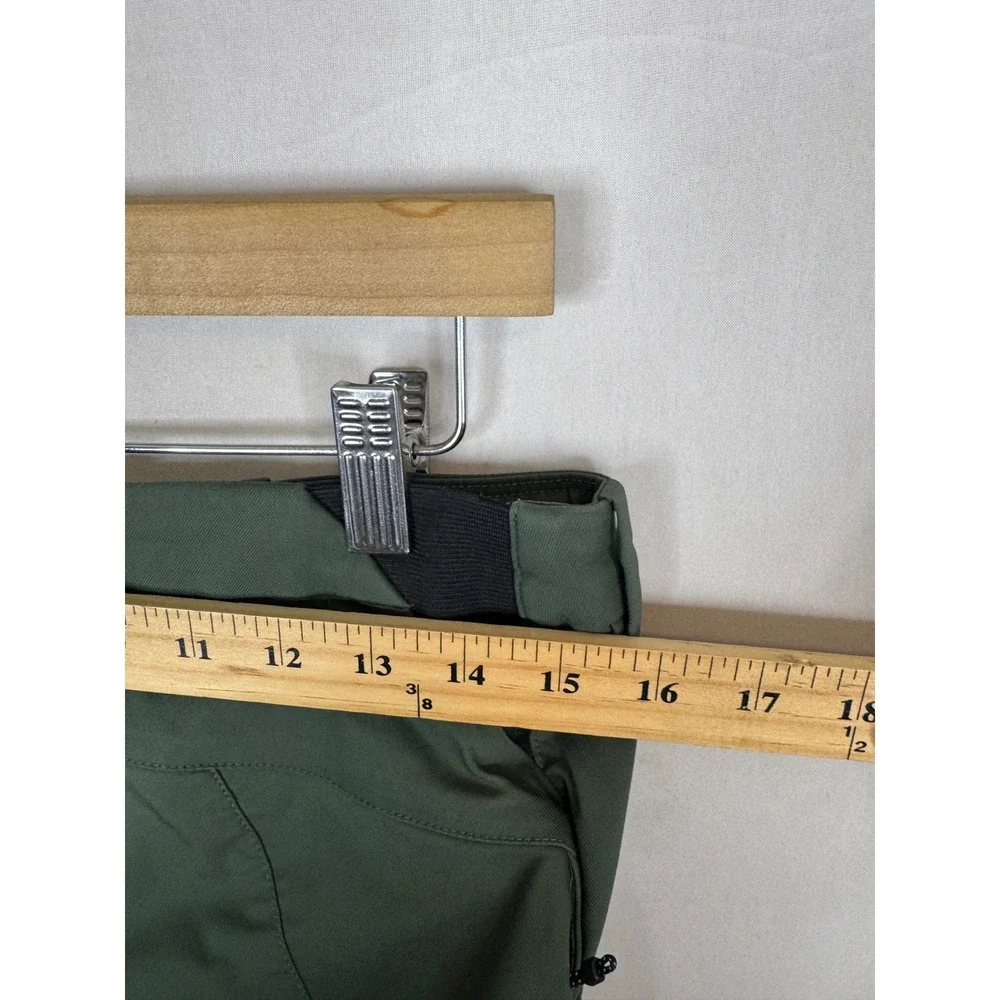 Kit and Ace Mens Navigator Stretch Trousers Olive Green Tapered Pants Size 30X29